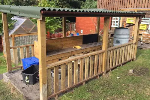 Happy Days Nursery Dalkieth Outdoor Kitchen
